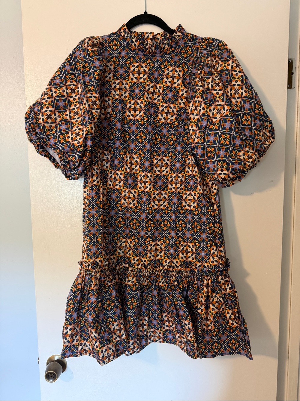 NWT Tyler Boe Puff-Sleeve Dress, Size S
